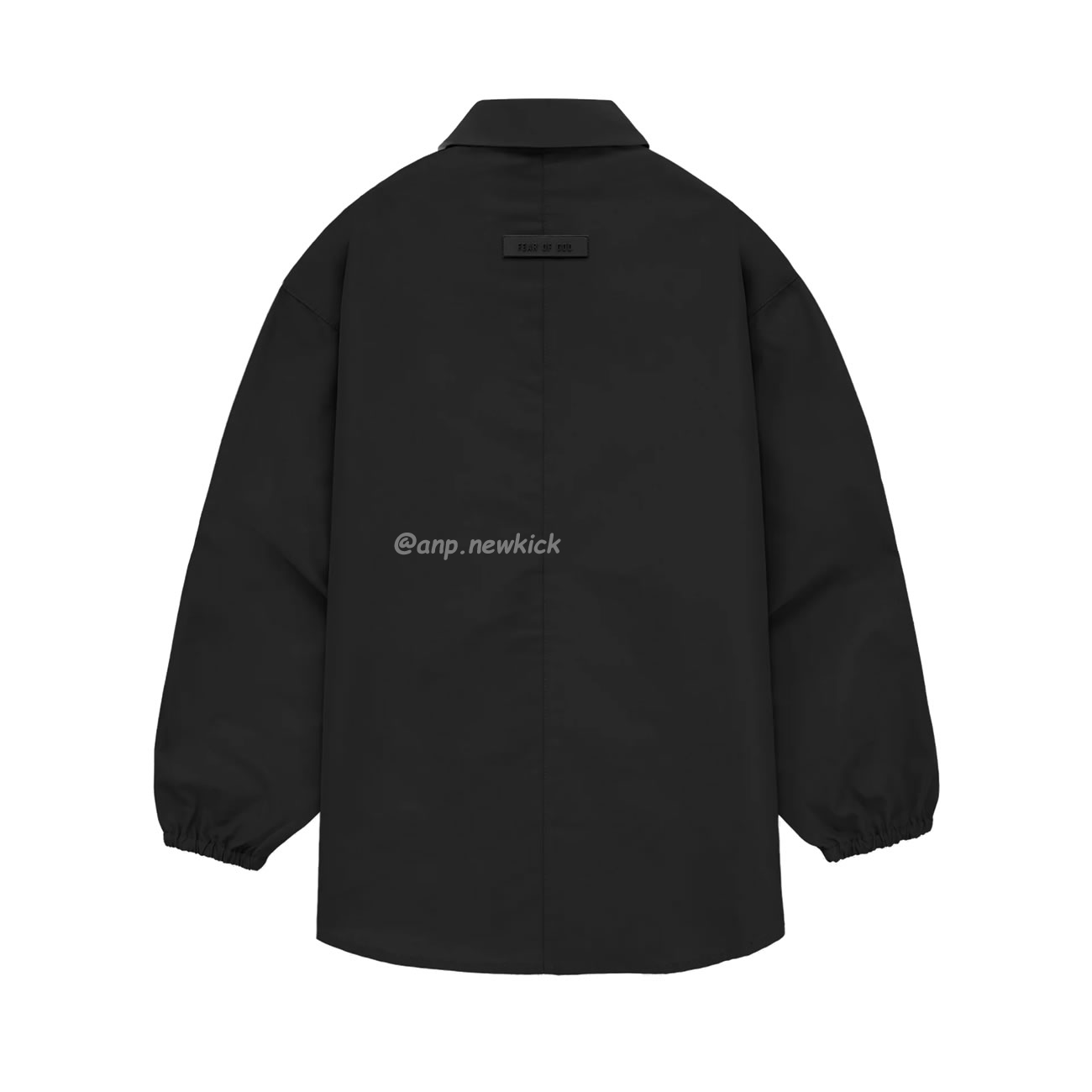 Fear Of God Essentials Fog 23fw Tie Cuffed Shirt Black Apricot Gray S Xl (7) - www.newkick.vip